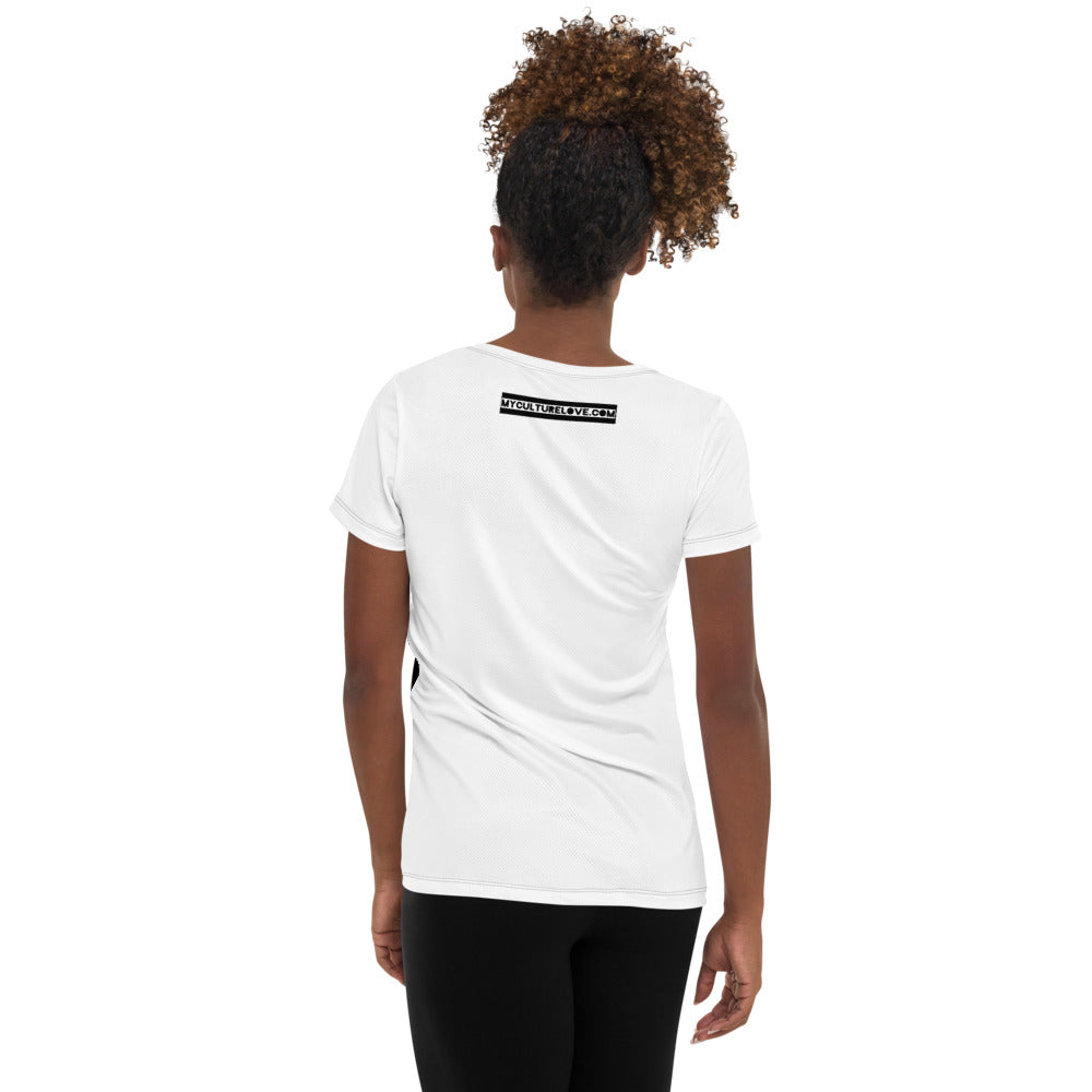 Peace + Love Women's Athletic T-shirt