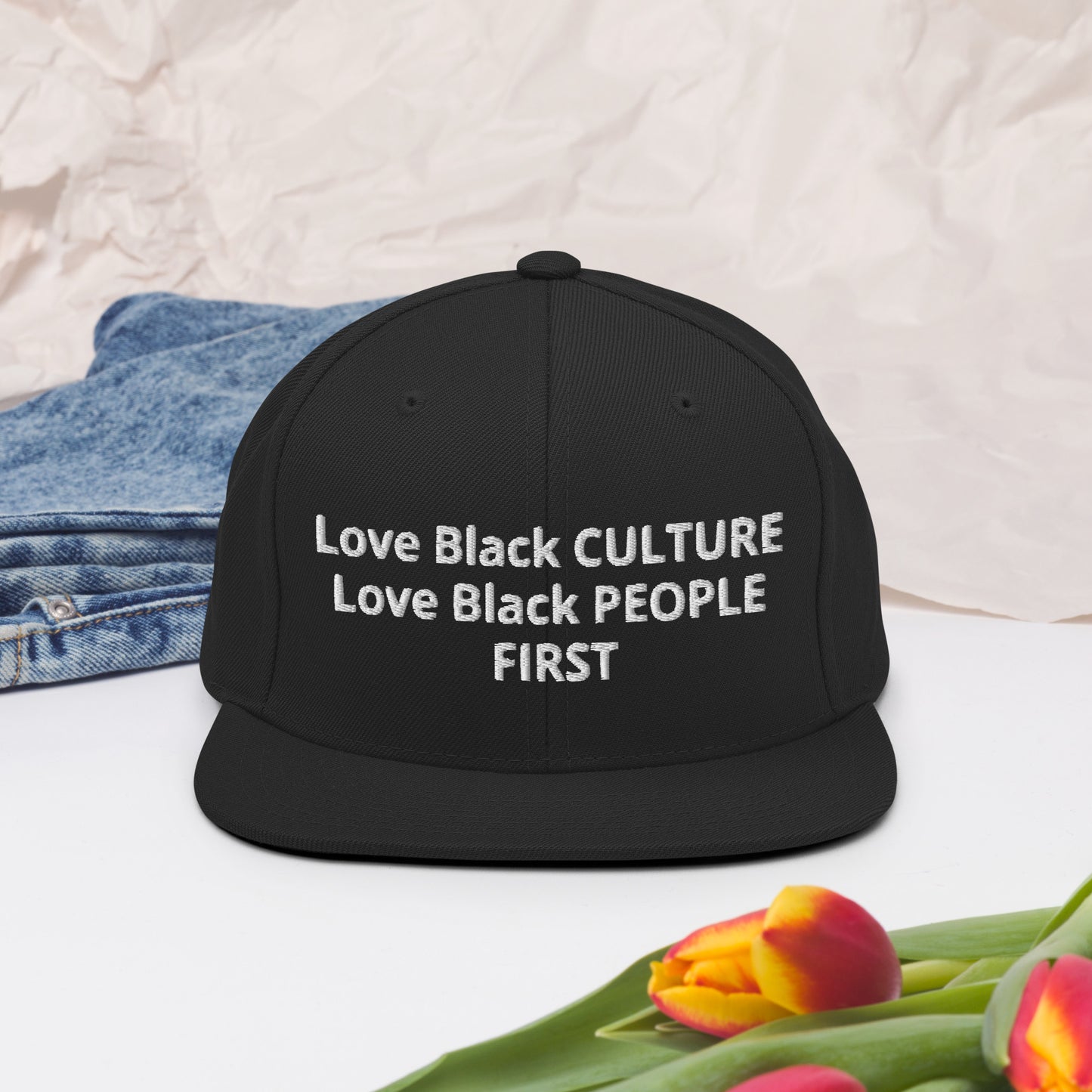 Culture Love Snapback Hat