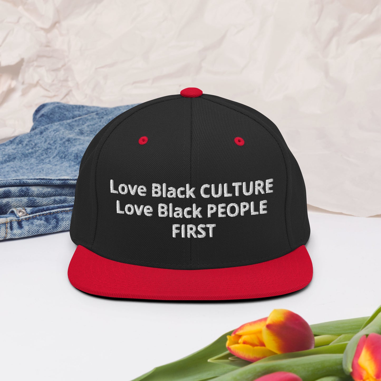 Culture Love Snapback Hat