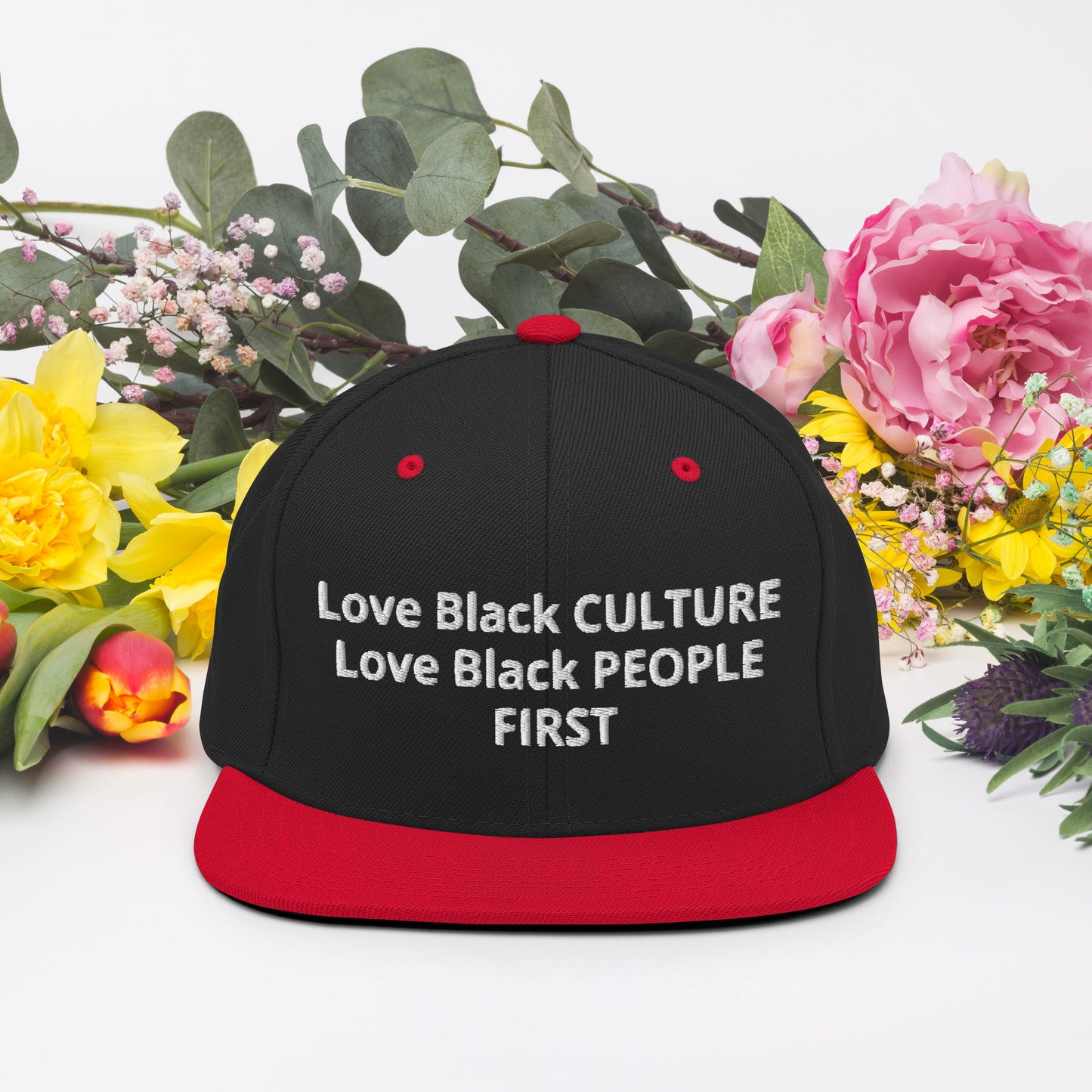 Culture Love Snapback Hat