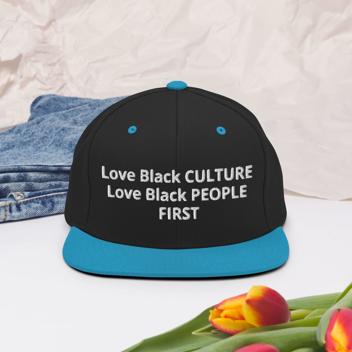 Culture Love Snapback Hat