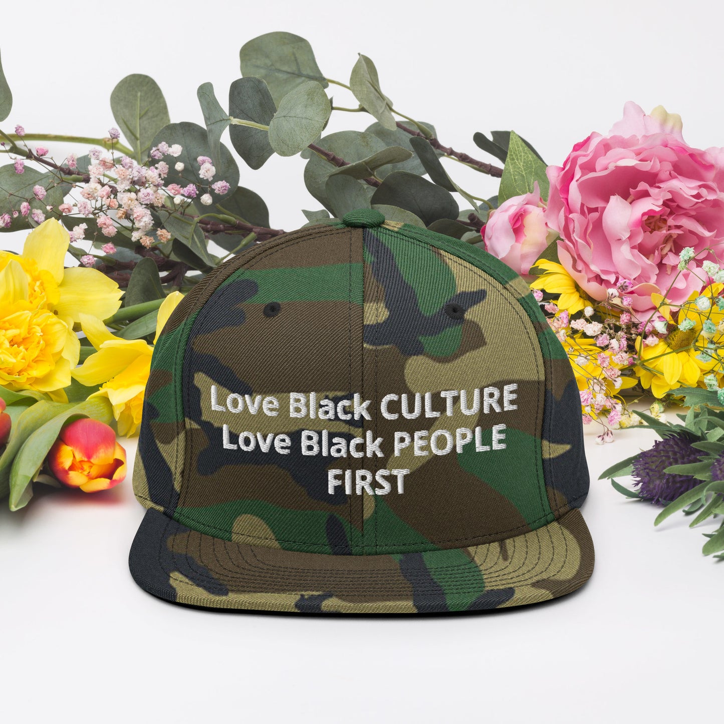 Culture Love Snapback Hat