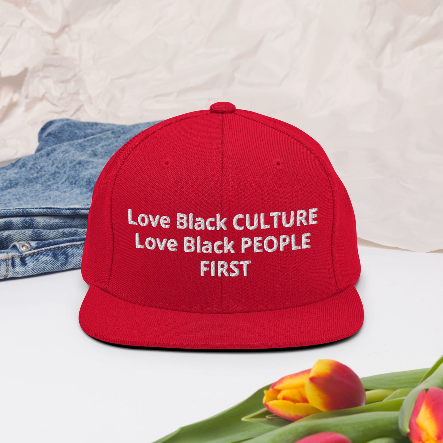 Culture Love Snapback Hat